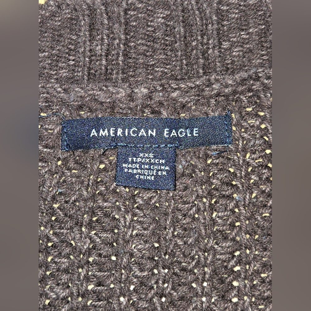 American Eagle Women's Brown Sweater - Picture 7 of 9